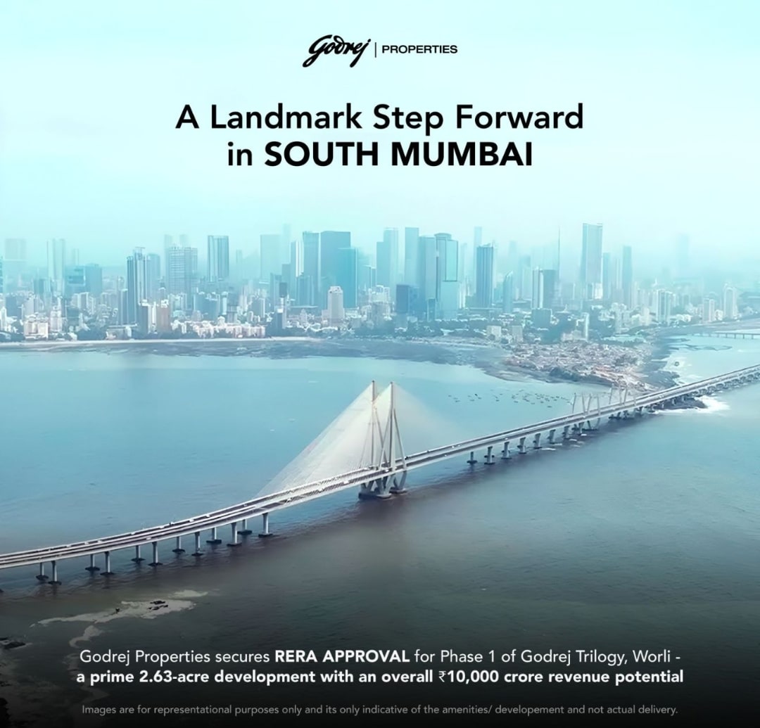Godrej Trilogy tower facade with contemporary architectural detailing